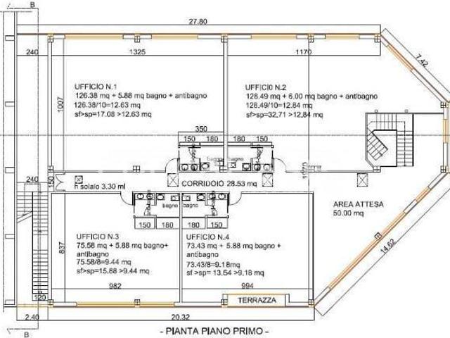 Ufficio 520mq