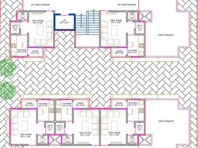 Ujala Circle 1 RK Apartment For Sale Ahmedabad
