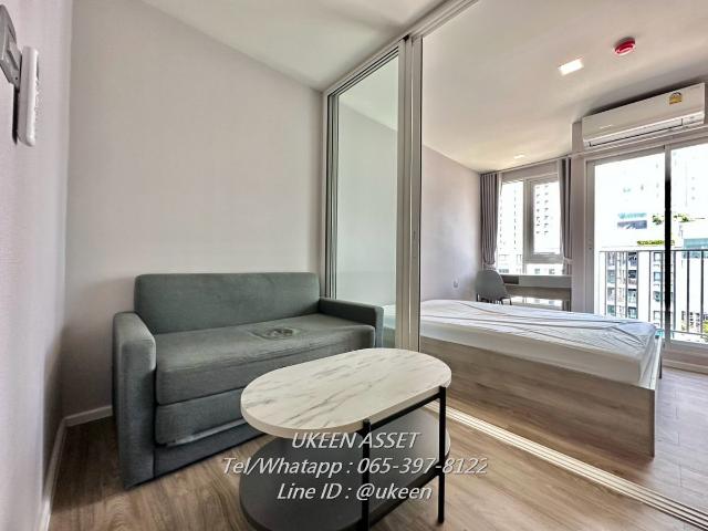 UK01 195ให้เช่าคอนโด Atmoz Serene Sriracha ตรงข้าม ม.เกษตรฯ ศรีราชา พร้อมเครื่องใช้ไฟฟ้าทุกอย่าง! ชั้น 7 ตึก B | ค่าเช่า 8,000 บาท/เดือน
