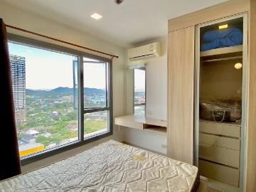 UK01 257 ให้เช่าคอนโด Casalunar Mesto Condo ใกล้เซ็นทรัลชลบุรี ชั้น18 พื้นที่ 33.32 ตร.ม. | เพียง 14,000 บาท/เดือน