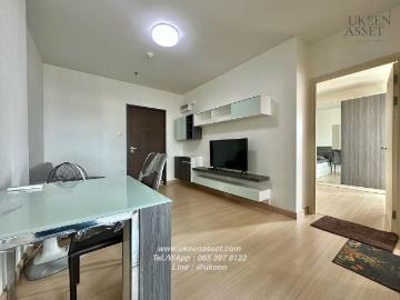 UK01 318 ให้เช่ากลางเมืองชลบุรี! Supalai City Resort ชลบุรี 45 ตร.ม. 12,000 บาท/เดือน. คอนโดทำเลดี