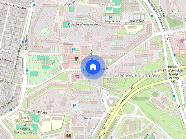 ul. Braci Wieniawskich, 4 niezależne pokoje