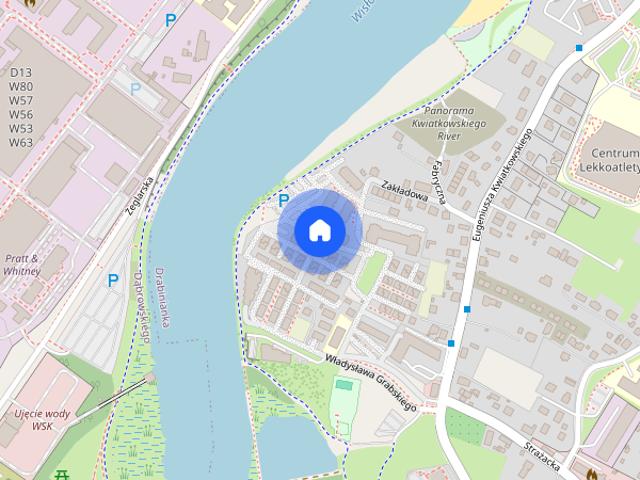 Ul. Grabskiego – 3 niezależne pokoje, Klimatyzacja, Balkon