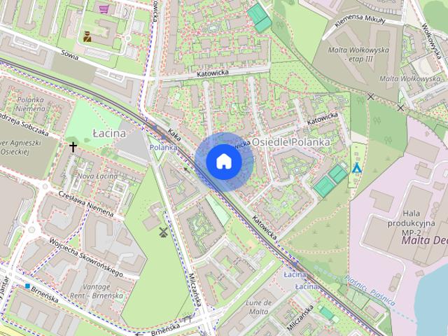 ul.Katowicka, 2 pokoje, 78 m², wysoki standart
