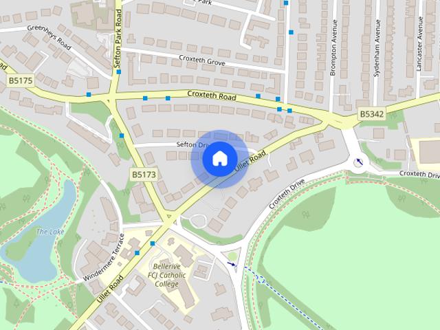 Ullet Road, Aigburth, Liverpool, Merseyside, L17