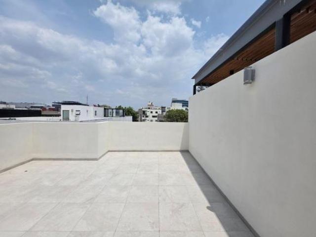Último PH moderno con balcones y roof privado en Enrique Rébsamen, Narvarte