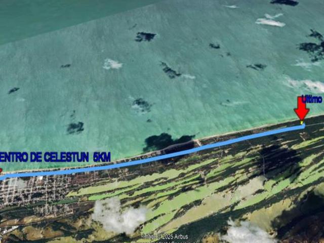 Ultimo terreno nacional a 50 mts de la playa, Celestún yucatán