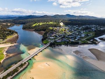 Scamander, Break Oday, Tasmania Island
