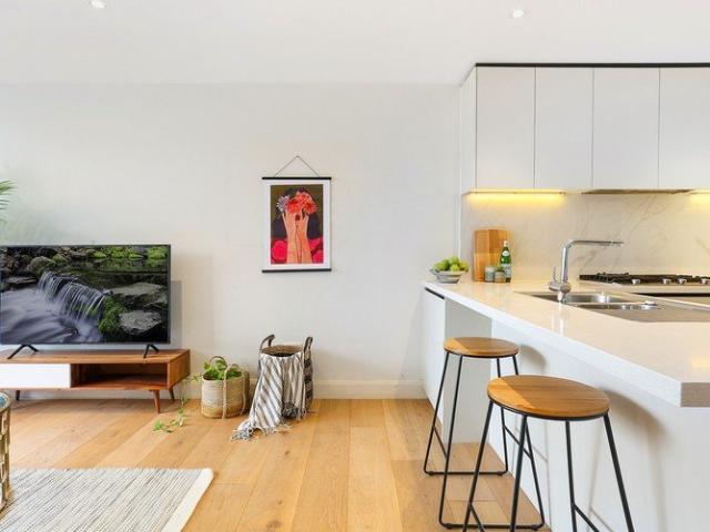 Ultra Private Urban Oasis: Oversized 2 Bedroom Sanctuary Nestled at the Rear of the Block