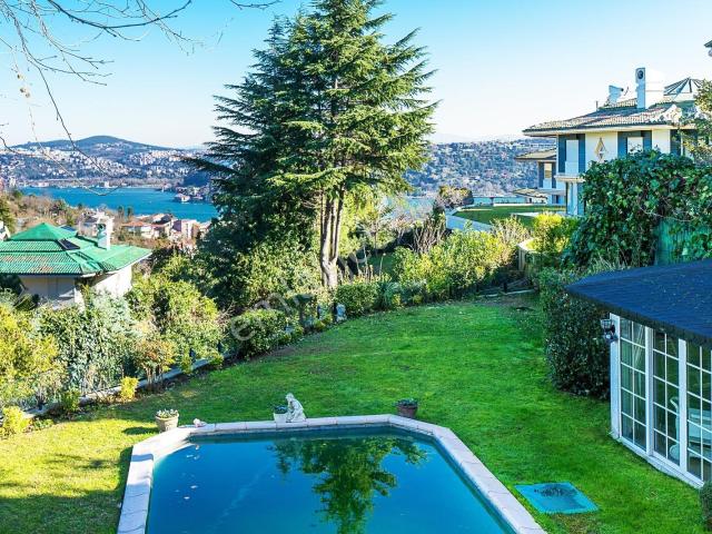 Ulus Solda Elit Sitede Kiralık Boğaz Manzaralı Lüks 4+2 Villa