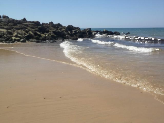 Uma vista única frente mar