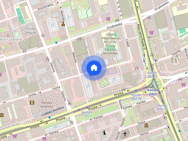 Umeblowany apartament w centrum, Rondo ONZ