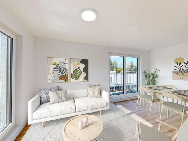 Einen Monat kaltmietfrei erhalten! 2 Zimmer Neubauwohnung mit EBK und Balkon/Terrasse