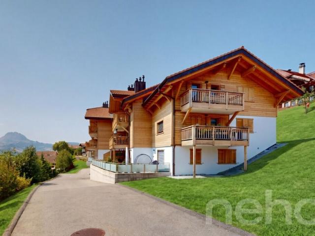 Un balcon XXL face aux Préalpes fribourgeoises