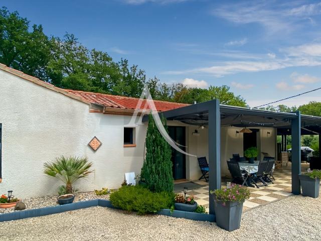 Un cadre de vie privilégié entre nature et confort 173m² Monsempron Libos