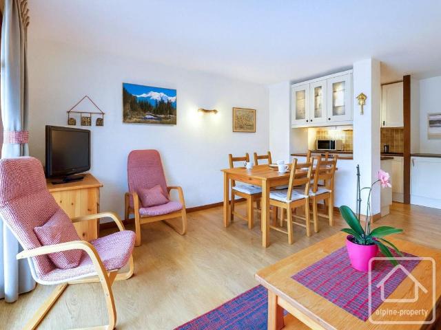 Un duplex de 2 chambres avec mezzanine, cave, garage et pisc. 50m² Saint Jean d'Aulps