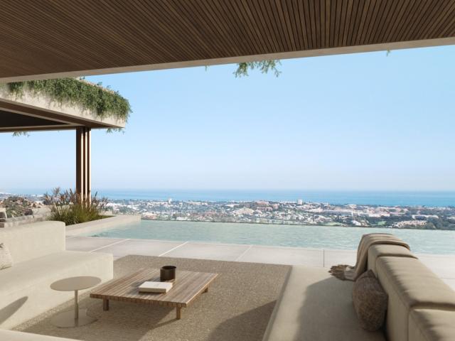Un exclusivo nuevo desarrollo de 16 villas de lujo, una dist. 1129m² Benahavís