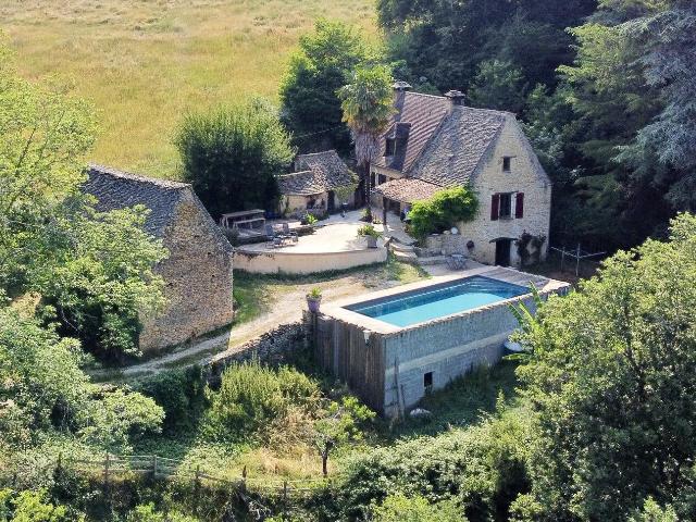 Un nid d'aigle en Périgord Noir! Ancienne fermette à flanc d. 90m² Montignac Lascaux