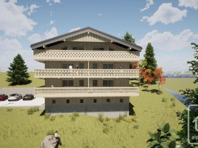 Un petit programme de cinq appartements de haute qualité sit. 75m² Châtel