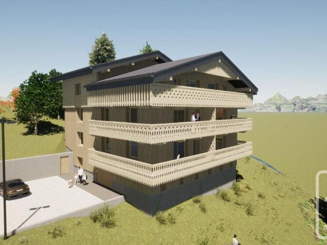 Un petit programme de cinq appartements de haute qualité sit. 94m² Châtel