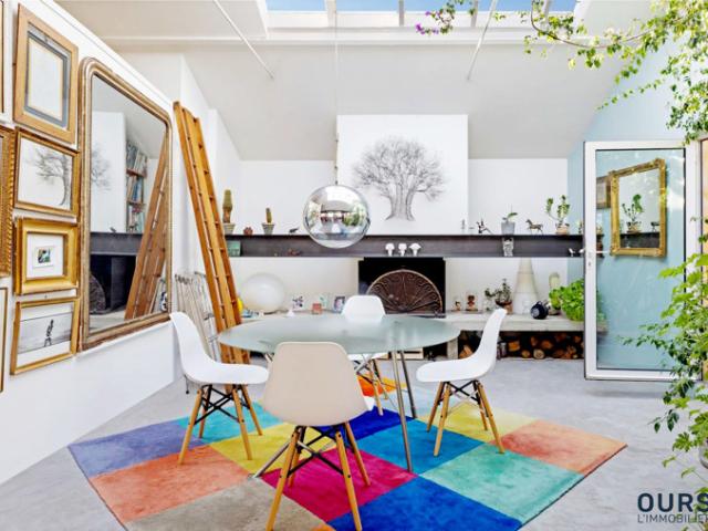 Un superbe loft avec une terrasse de près de 120 m² à SAINT D