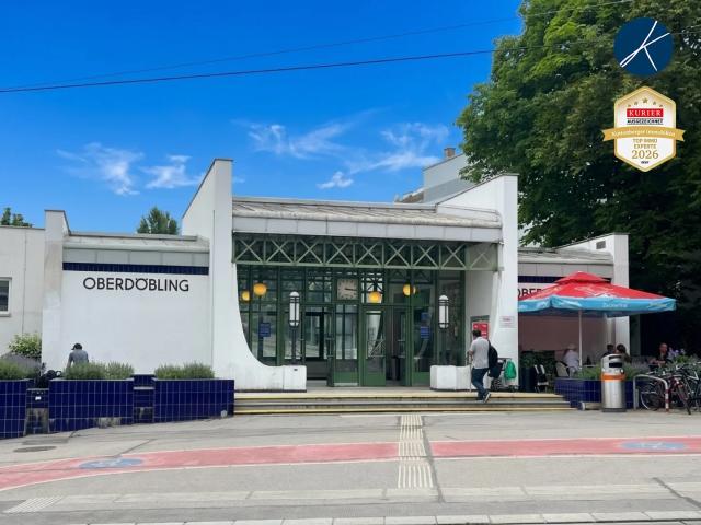 UNBEFRISTET: Direkt Bahnhof Oberdöbling S45 mittlerer Zustand Erdgeschoß