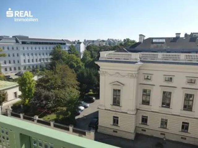 UNBEFRISTET! Erstklassiges Penthouse mit Palais Blick und 50 m² Terrasse beim Liechtensteinpark MIETZINSVORAUSZAHLUNG!