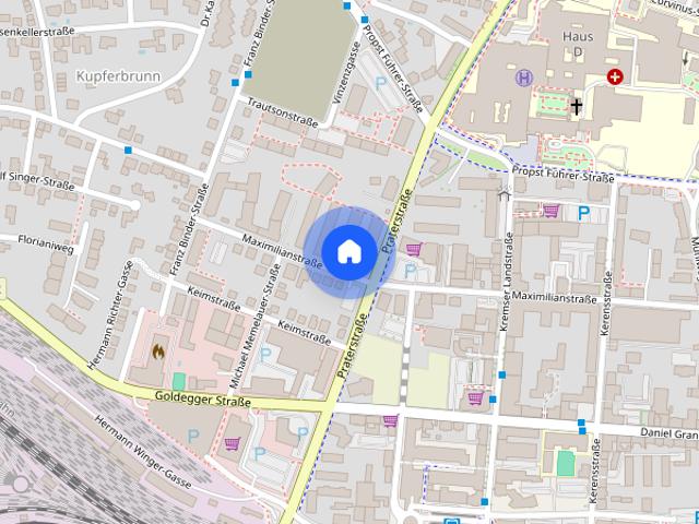 Unbefristete 2 Zimmer Wohnung nahe Bahnhof!