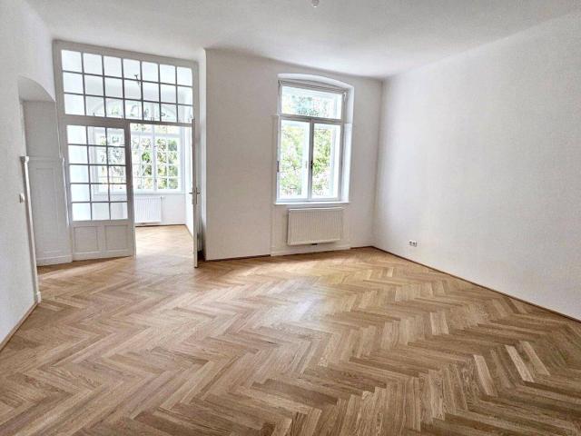 Unbefristeter Altbaucharme in Gersthof – neu sanierte 117 m² mit Veranda, Loggia und Gartenmitbenützung!