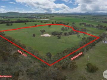 Undulating 60 Acres with Creek, Dam & Planning Permit