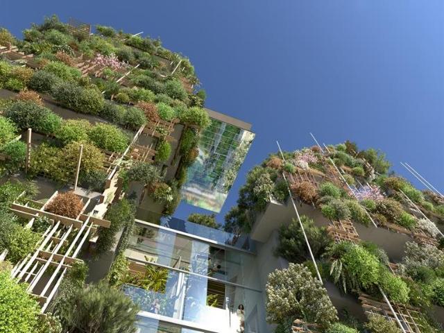 Une Silhouette longiligne et ve´ge´tale, une véritable Proue. 154m² Montpellier