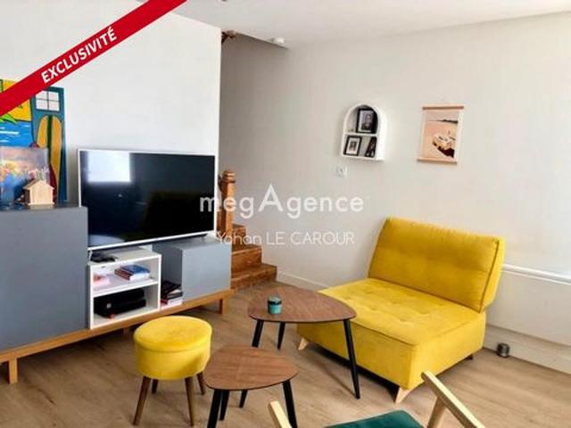 Une surprise à Plouhinec centre: le confort d’un appartement avec le charme d’une vraie petite maison