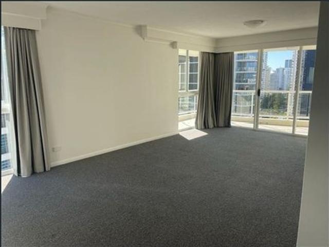 Unfurnished 2 bedroom 2 bathroom 2 carparks large storage cage North West Facing