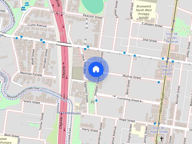 Unfurnished 2b1b Apartment in Brunswick West