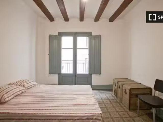 Único Habitación en apartamento de 5 dormitorios en Barri Gòti.