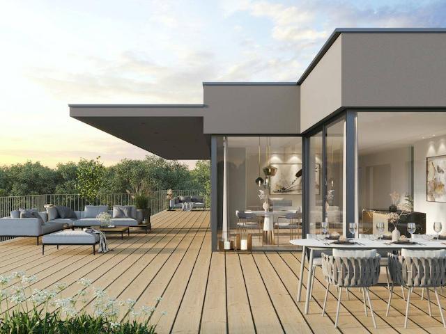 Unikat 3 Zimmer Wohnung mit 53 m² Balkon!