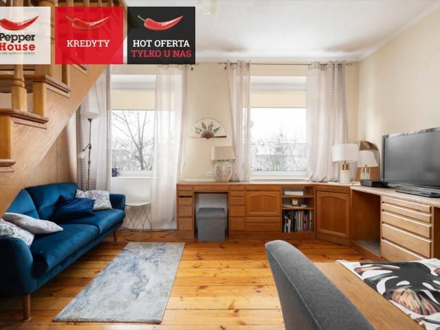 Na sprzedaż unikatowe 90,5 m² dwupoziomowe mieszkanie w kamienicy