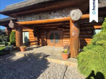 Unikatowy pensjonat z bali modrzewia syberyjskiego w Mielenku