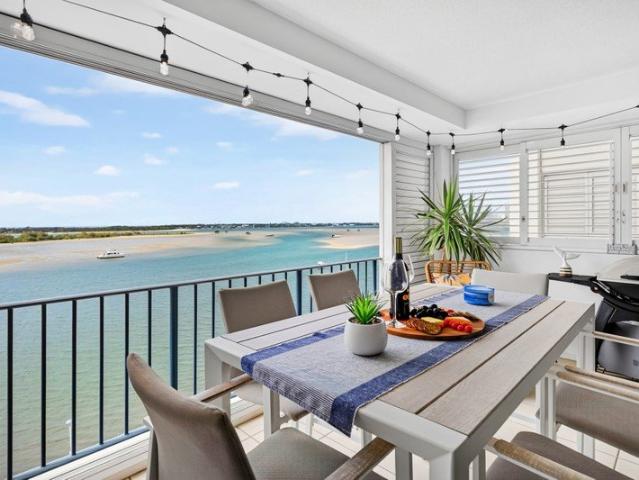 Elegant Coastal Living in Prestigious Deepwater Point Resort Apartments Broadwater