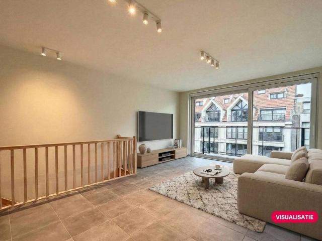 Unique 3 bedroom duplex apartment for rent in Knokke