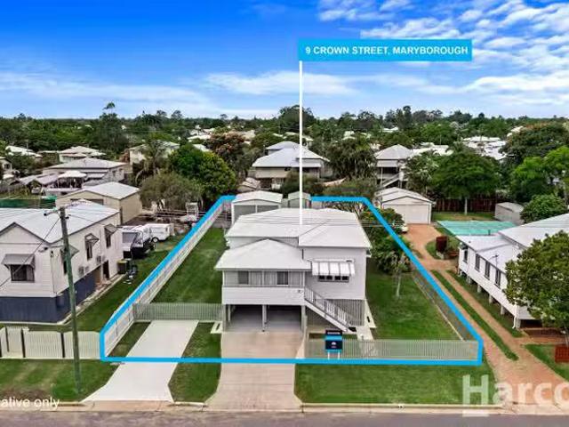 Charming 3 BR 9 Crown Street, MARYBOROUGH, QLD 4650 House fo.
