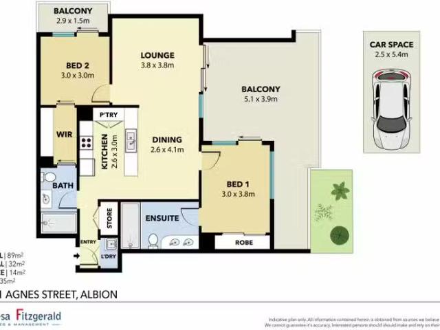 Unique 113/21 Agnes St, Albion QLD 4010