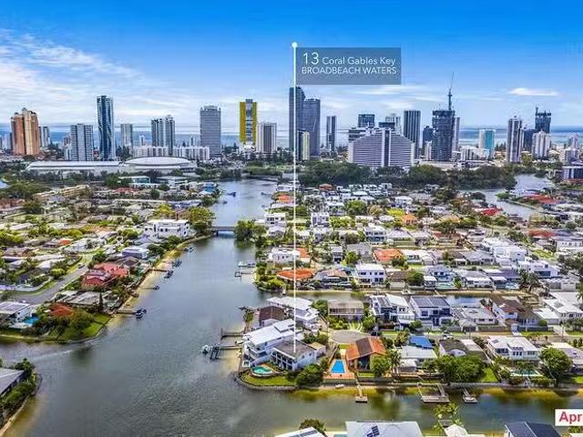 Cheap 13 Coral Gables Key, Broadbeach Waters, QLD 4218