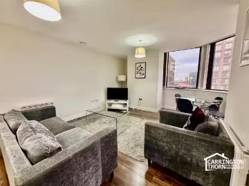 Cozy 1 BA 2 bedroom flat for rent in Broadway, Birmingham, B15.