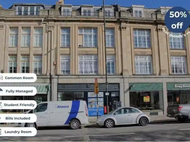For Rent! 1 BA Studio flat for rent in College Green, Bristol.