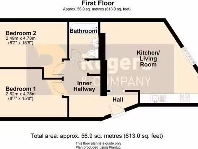 Rental! 2 bedroom flat for rent in 5 Badcox, Frome, BA11