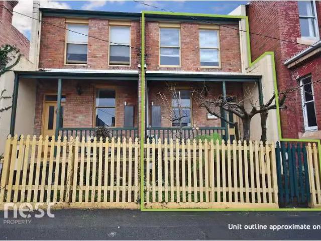 Rental! 2 BR 31A Goulburn Street, HOBART Townhouse for rent L.