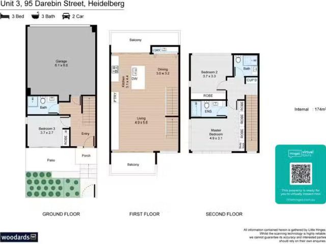Deal! 3/95 Darebin Street, Heidelberg VIC 3084
