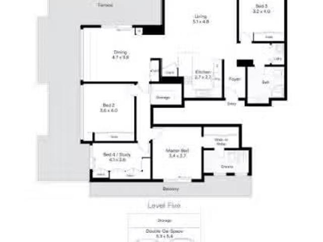 Unique 4 BR 78/4 8 Waters Road, Neutral Bay Apartment for rent.