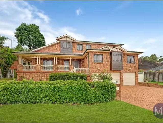 Charming 6 BR 3 Tall Ships Avenue, West Pennant Hills House fo.